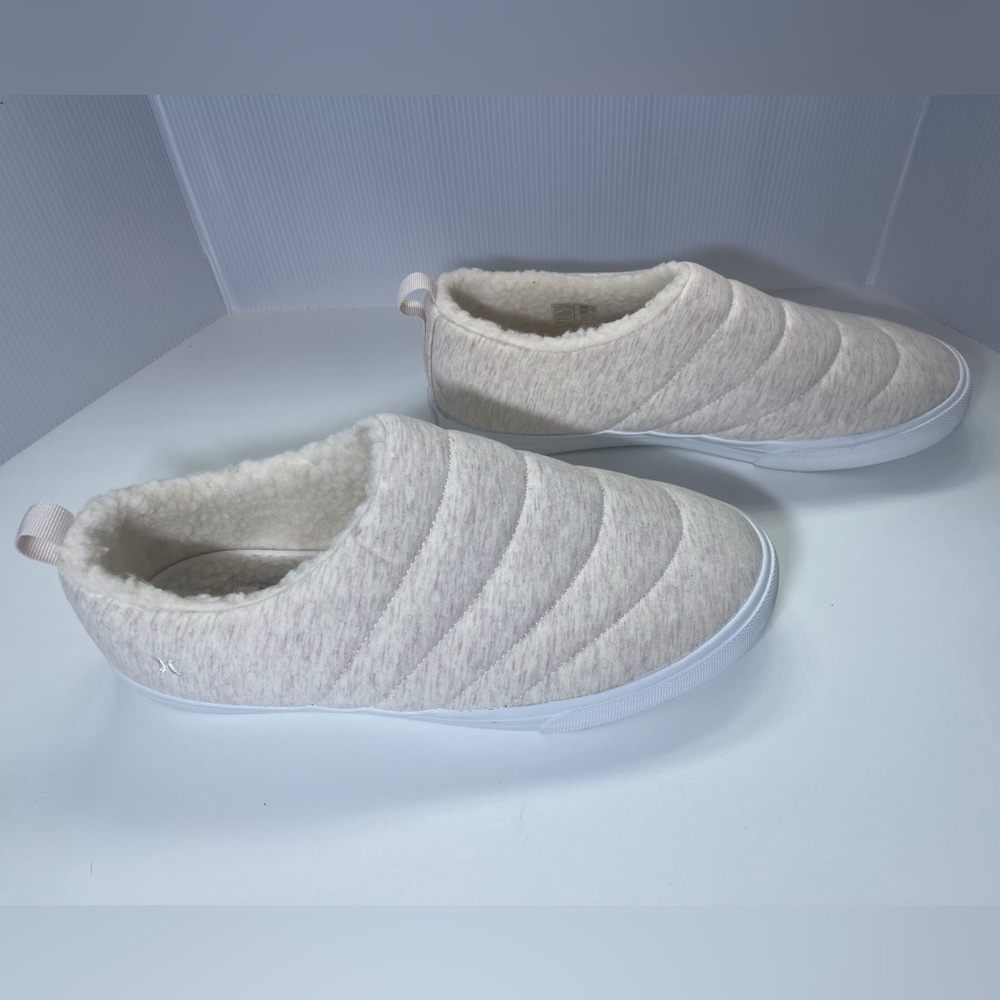 Hurley Arlo Puff Sneakers Slip On Slipper Shoes, Size 10